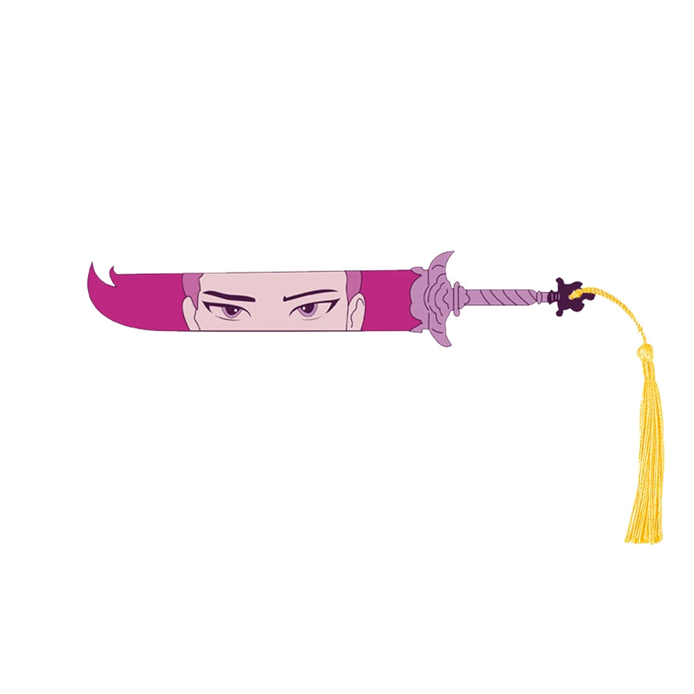 Marque-pages acryliques Kpop Demon Hunters - Accessoire de livre - Fournitures de lecture - Cadeau pour enseignants - Accessoires Kpop Demon Hunter - Papeterie mignonne