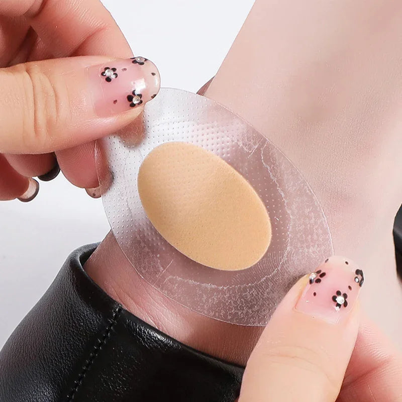 10 à 100 protections de talon en gel, patchs adhésifs pour les pieds, coussinets anti-ampoules, doublures de talon hydrocolloïdes, autocollants pour chaussures, pansements anti-douleur, soins des pieds