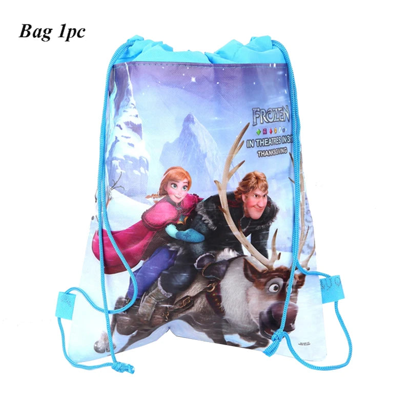 Assiettes jetables Disney Reine des Neiges, couverts, décorations de fête d'anniversaire Anna et Elsa, assiettes et gobelets pour enfants, articles de fête pour baby shower