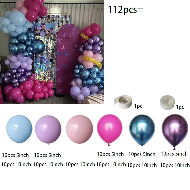 Arche de ballons Kpop Hunters, décoration pour fête d'anniversaire Kpop, ballons Rumi, cadeaux de naissance