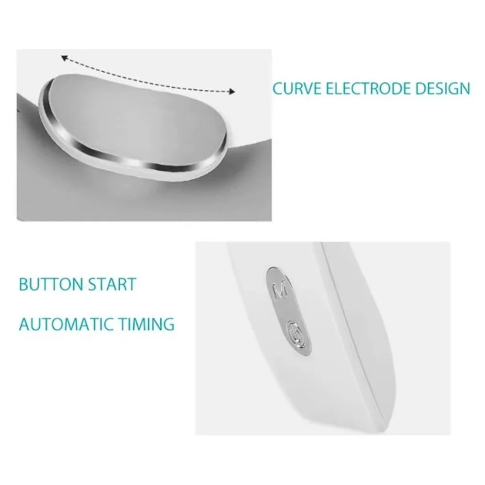 Portable Household Cervical Massager Mini Neck Shoulder Massager Deep Massage Neck Warm Pressing Neck Relaxers Pressing Care
