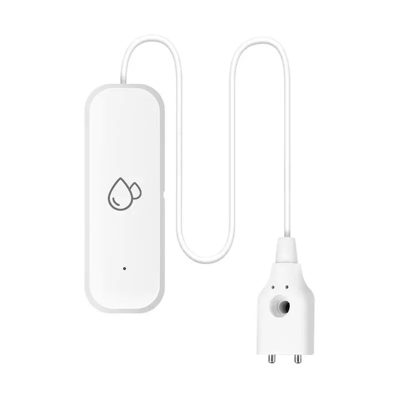 Détecteur de fuites d'eau Aubess Tuya WiFi ZigBee avec avertisseur sonore et détecteur de débordement, compatible avec la surveillance à distance Smart Life