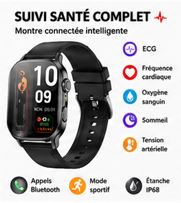SmartWatch Health Pro – Montre Connectée Santé ECG & Bluetooth