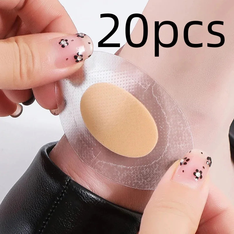 10 à 100 protections de talon en gel, patchs adhésifs pour les pieds, coussinets anti-ampoules, doublures de talon hydrocolloïdes, autocollants pour chaussures, pansements anti-douleur, soins des pieds