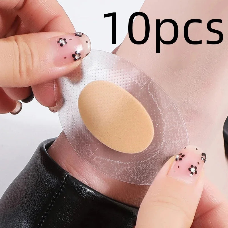 10 à 100 protections de talon en gel, patchs adhésifs pour les pieds, coussinets anti-ampoules, doublures de talon hydrocolloïdes, autocollants pour chaussures, pansements anti-douleur, soins des pieds