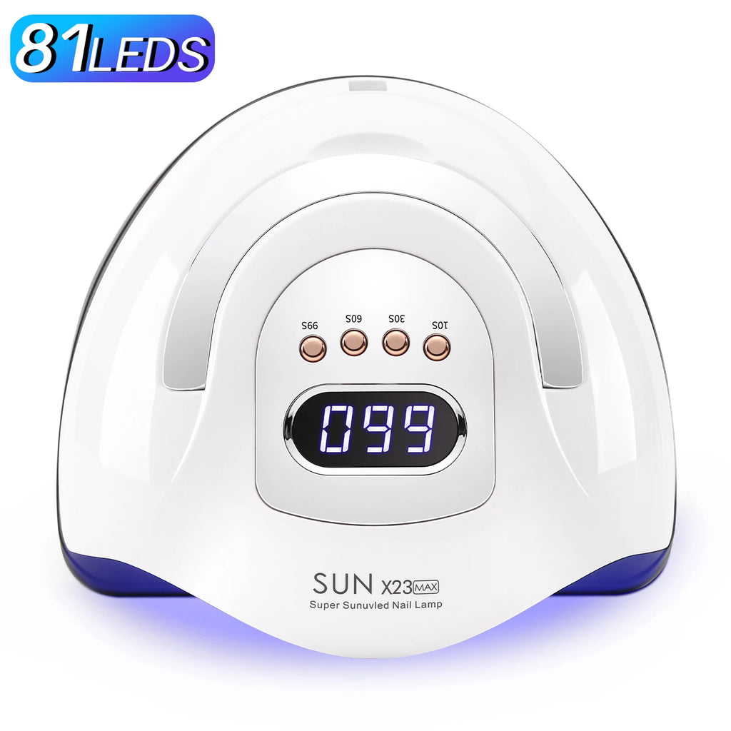 Lampe UV LED pour ongles 380 W, lampe de séchage LED puissante pour tous les vernis semi-permanents, idéale pour un usage professionnel à domicile ou en salon