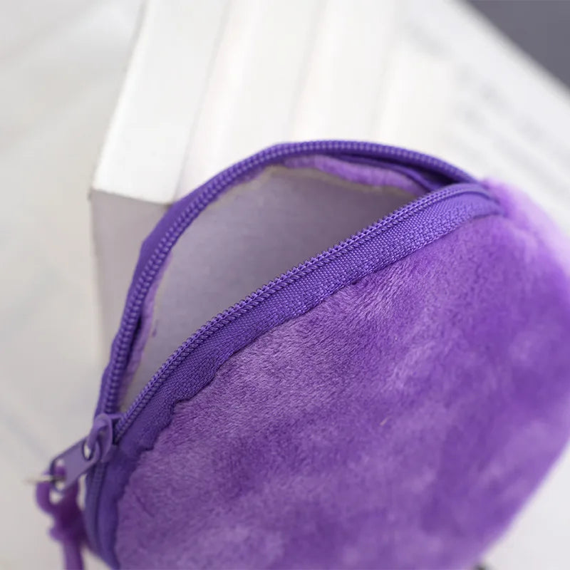 Mini porte-monnaie Kpop Demon Hunters pour fille, pochette ronde, portefeuille à fermeture éclair avec écouteurs et porte-clés, motif Zoey Mira Rumi, pour enfants